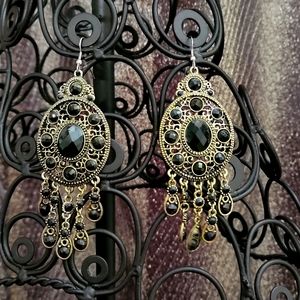 dangle chandelier earrings